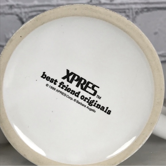 Xpres Best Friend Original Dachshund & Bulldog 1999 Vintage 2 Set Of Coffee Mugs - Picture 8 of 14